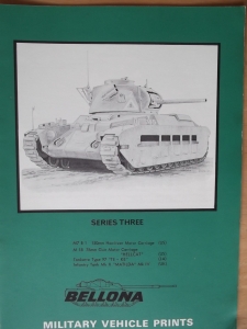 BELLONA VEHICLE PRINTS  SERIES 03 M7B1 M18 HELLCAT TE-KE MATILDA IV